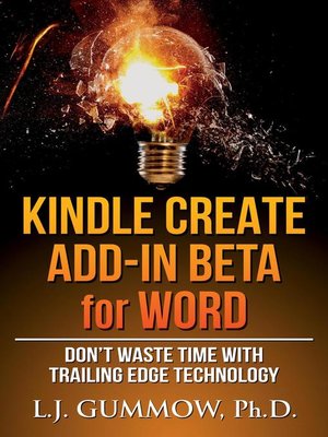 cover image of Kindle Create Add-In Beta for Word